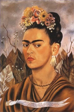 フリーダ・カーロ Painting - エロッサー博士に捧げた自画像 1940 年 フェミニズム フリーダ・カーロ
